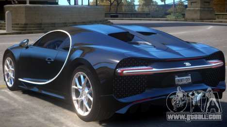 2017 Bugatti Chiron v1.2 for GTA 4