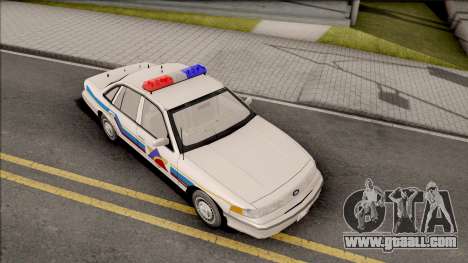 Ford Crown Victoria 1993 Hometown Police for GTA San Andreas