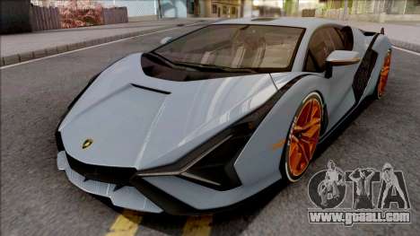 Lamborghini Sian 2020 for GTA San Andreas