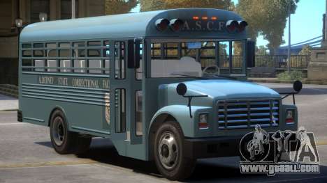 Vapid Prison Bus (Improved) V1.1 for GTA 4
