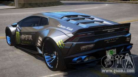 Lamborghini Huracan PJ Monster for GTA 4
