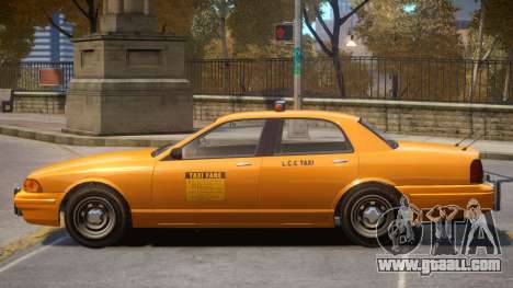 Vapid Stanier Taxi Classic for GTA 4