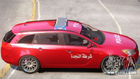 Opel Insignia Syrian Police for GTA 4