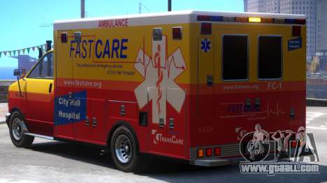 Ambulance City Hall Hospital FastCare for GTA 4