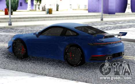 Porsche 911 Carrera S 2019 for GTA San Andreas