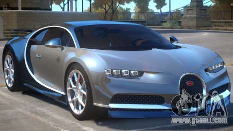 2017 Bugatti Chiron v1.3 for GTA 4
