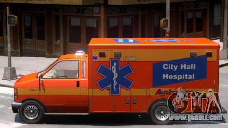 Ambulance City Hall Hospital for GTA 4