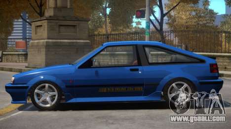 Futo Hatchback V2 for GTA 4