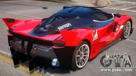 Ferrari FXX-K PJ1 for GTA 4