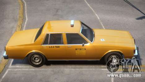 Chevrolet Caprice Taxicar for GTA 4