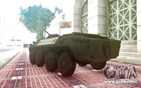 BTR 70 for GTA San Andreas