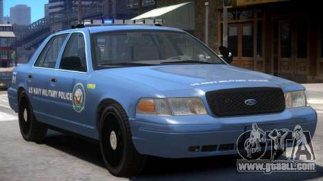 Ford Crown Victoria Military Police for GTA 4