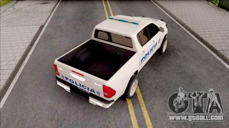 Toyota Hilux Policia Fuerza Publica for GTA San Andreas
