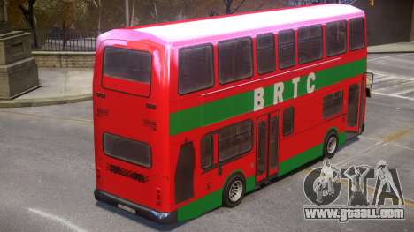 BRTC Double Decker Bus for GTA 4