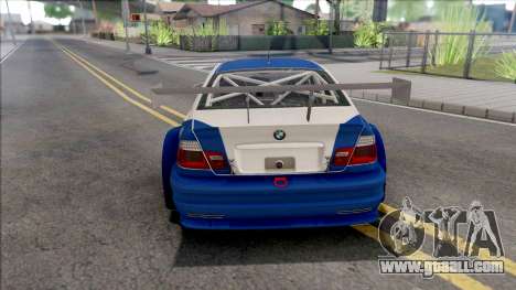 BMW M3 GTR NFS Most Wanted for GTA San Andreas
