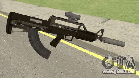 Bullpup Rifle (Two Upgrades V10) GTA V for GTA San Andreas