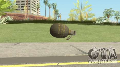 Grenade From GTA V for GTA San Andreas