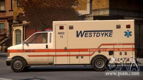 Ambulance Westdyke EMS for GTA 4