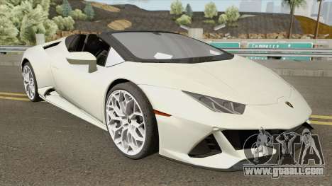 Lamborghini Huracan Evo Spyder 2020 for GTA San Andreas