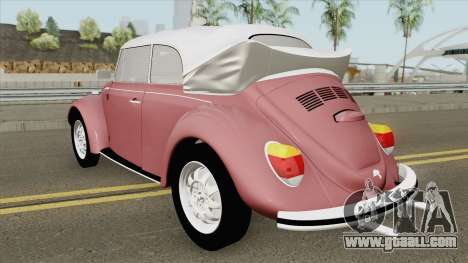 Volkswagen Fusca 75 (Conversivel) for GTA San Andreas