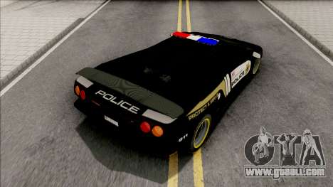 Lamborghini Diablo SV Police NFS Hot Pursuit for GTA San Andreas