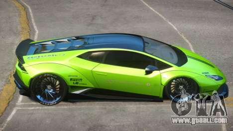 Lamborghini Libertywalk Green for GTA 4