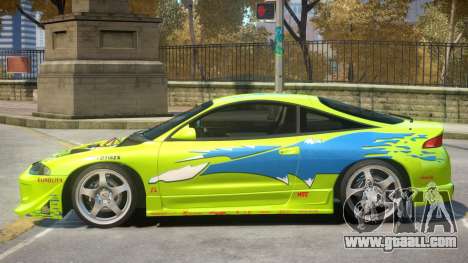 Mitsubishi Eclipse Furious for GTA 4