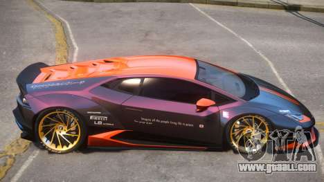 Lamborghini Huracan PJ1 for GTA 4