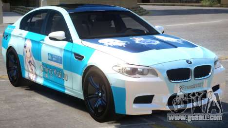 BMW M5 F10 PJ1 for GTA 4