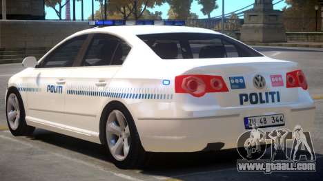 Volkswagen Passat Police for GTA 4