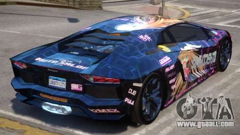 Lamborghini Aventador Liv1 for GTA 4