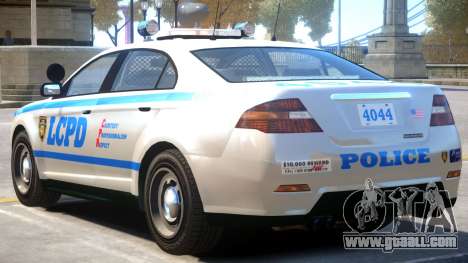 Vapid Interceptor Police V2 for GTA 4