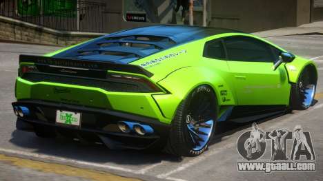 Lamborghini Libertywalk Green for GTA 4