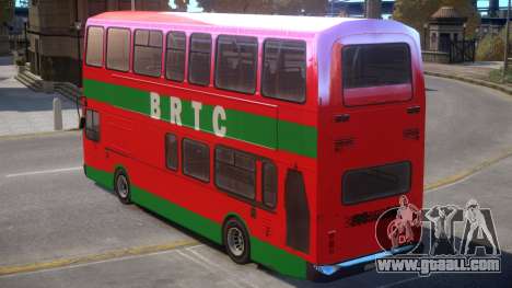 BRTC Double Decker Bus for GTA 4