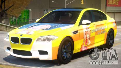 BMW M5 F10 PJ4 for GTA 4
