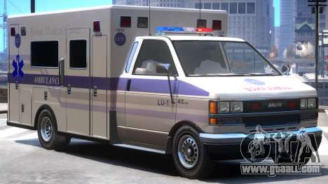 Ambulance Bohan Medical Center for GTA 4