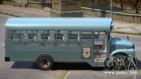 Vapid Prison Bus (Improved) V1.1 for GTA 4
