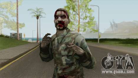 Zombie V7 for GTA San Andreas