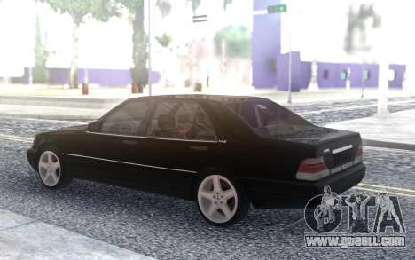 Mercedes-Benz S600 W140 for GTA San Andreas