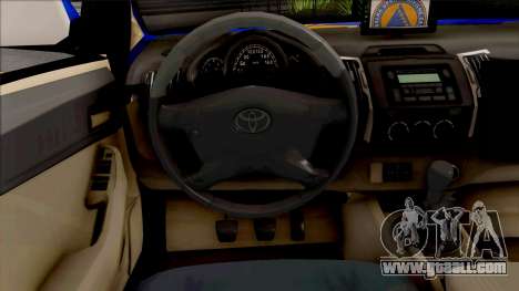 Toyota Fortuner Civilna Zastita for GTA San Andreas