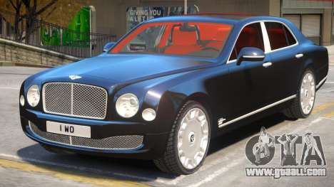Bentley Mulsanne V1.1 for GTA 4