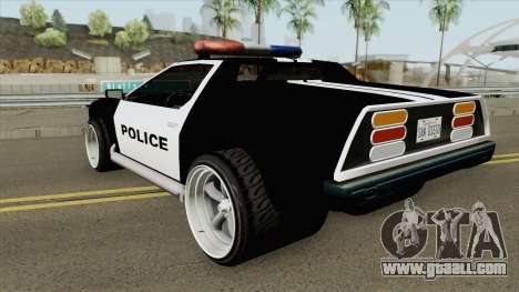 DeLorean DMC-12 Police 1981 for GTA San Andreas