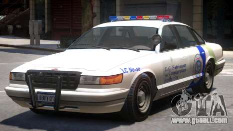 Police Vapid Stanier V2 for GTA 4