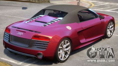 Audi R8 Spyder V2.2 for GTA 4