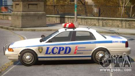 Vapid Stanier Police V2 for GTA 4