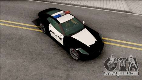 Invetero Coquette Police for GTA San Andreas