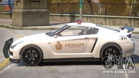 Annis Elegy RH8 Sheriff for GTA 4