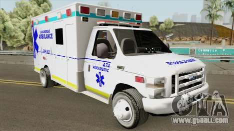 Ford E350 (San Andreas Ambulance) for GTA San Andreas