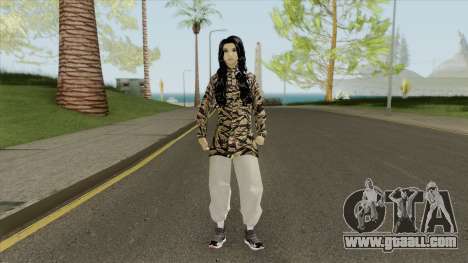 Tokyo Girl Re-Skinned HD (2X Resolution) for GTA San Andreas