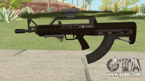 Bullpup Rifle (Two Upgrades V6) GTA V for GTA San Andreas